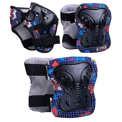 Комплект защиты для катания на роликах U026177Y черный 1